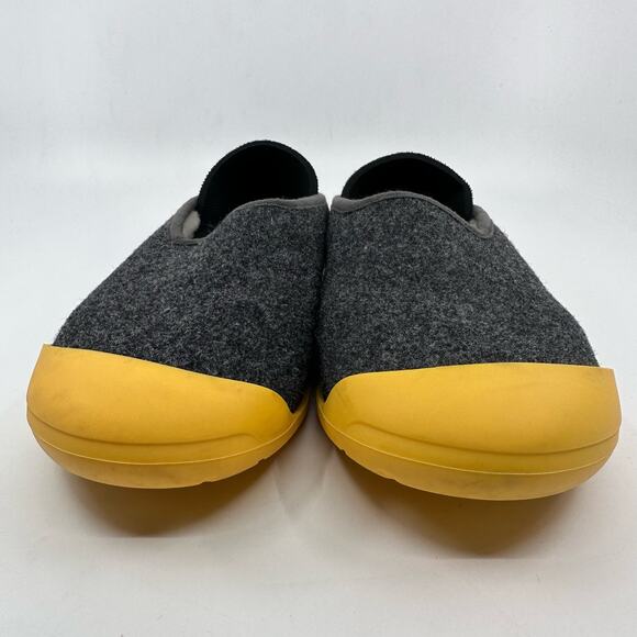 Mahabis Womens Classic Wool & Neoprene Slipper Shoes US 6.5 Yellow/Gray Comfort - Picture 5 of 15
